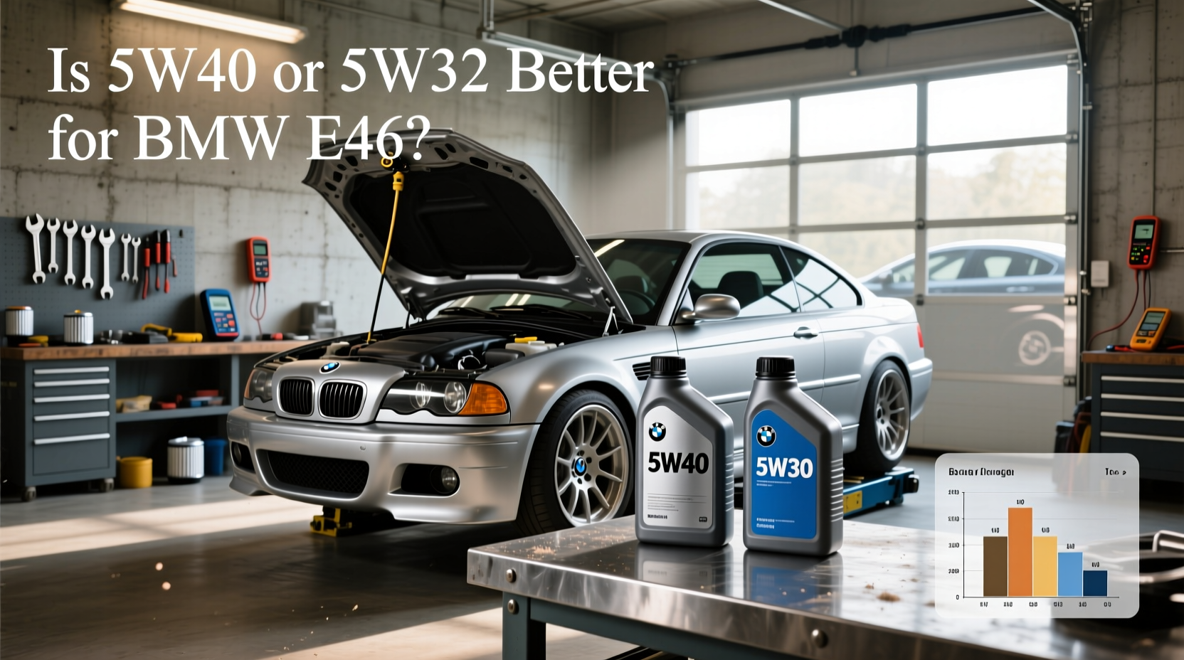 How to Choose Engine Oil for BMW E46, Is 5W40 or 5W30 Better for BMW?