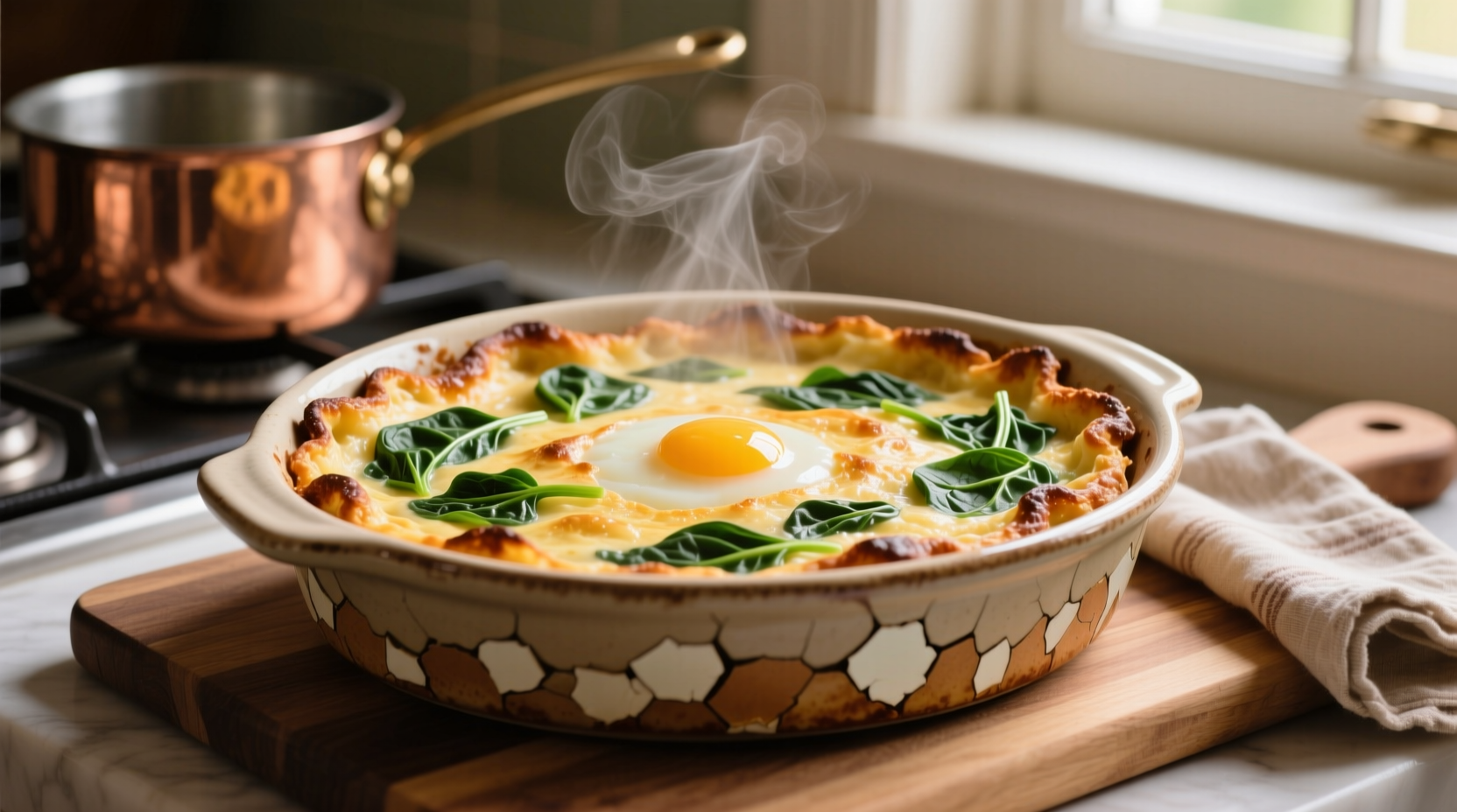 Perfect Egg and Spinach Casserole Recipe: Creamy & Flavorful