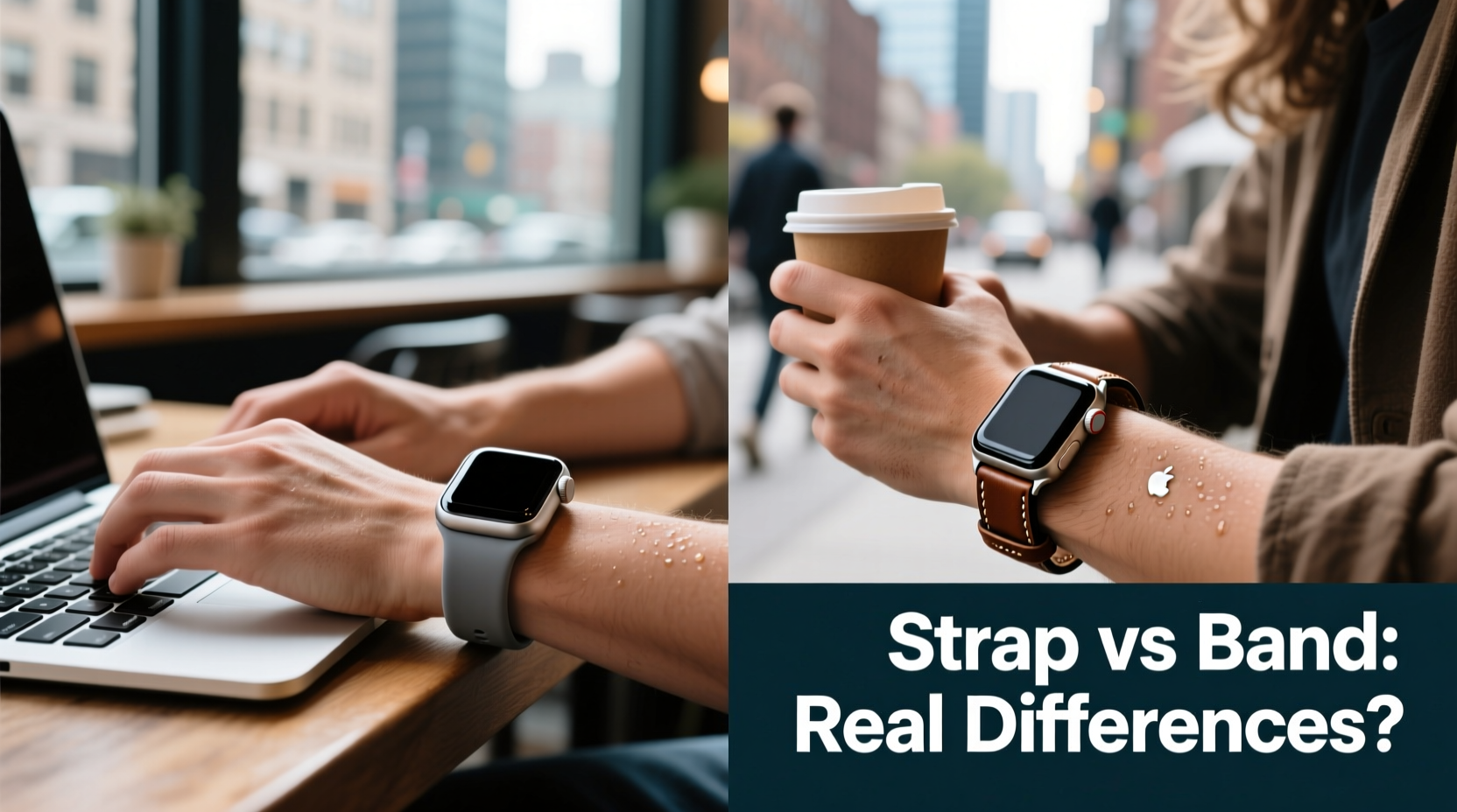 iwatch straps vs bands is there a real difference in everyday use