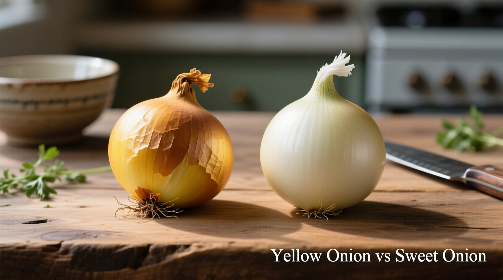 yellow onion vs sweet onion