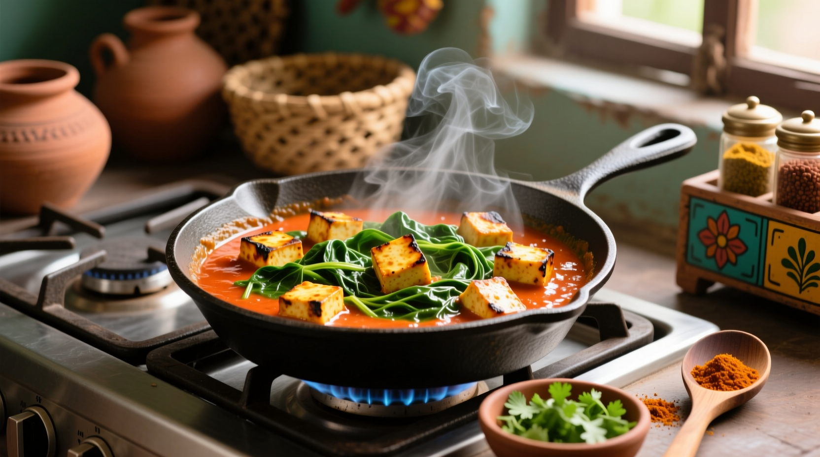 spinach paneer recipe