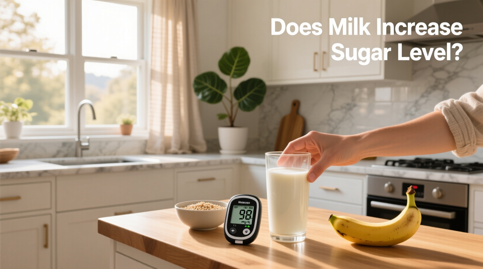 does milk increase blood sugar