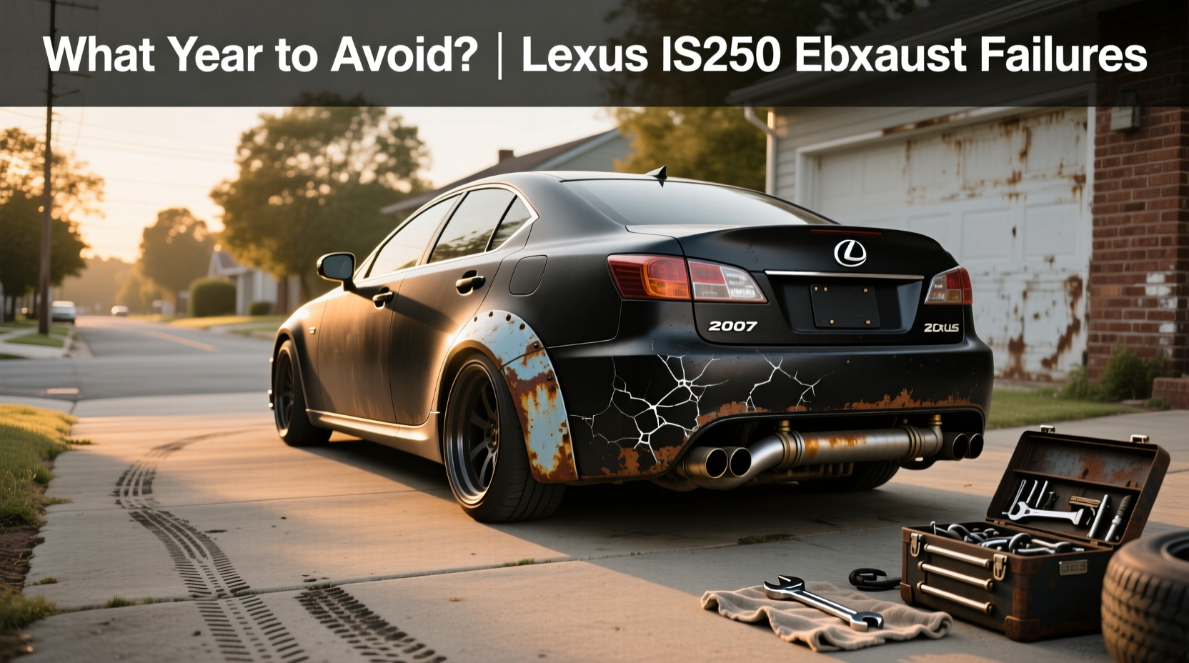exhaust for lexus is250,What year Lexus IS250 to stay away from? buying guide