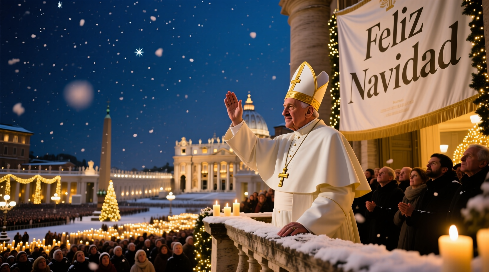 what is the pope opening on christmas eve