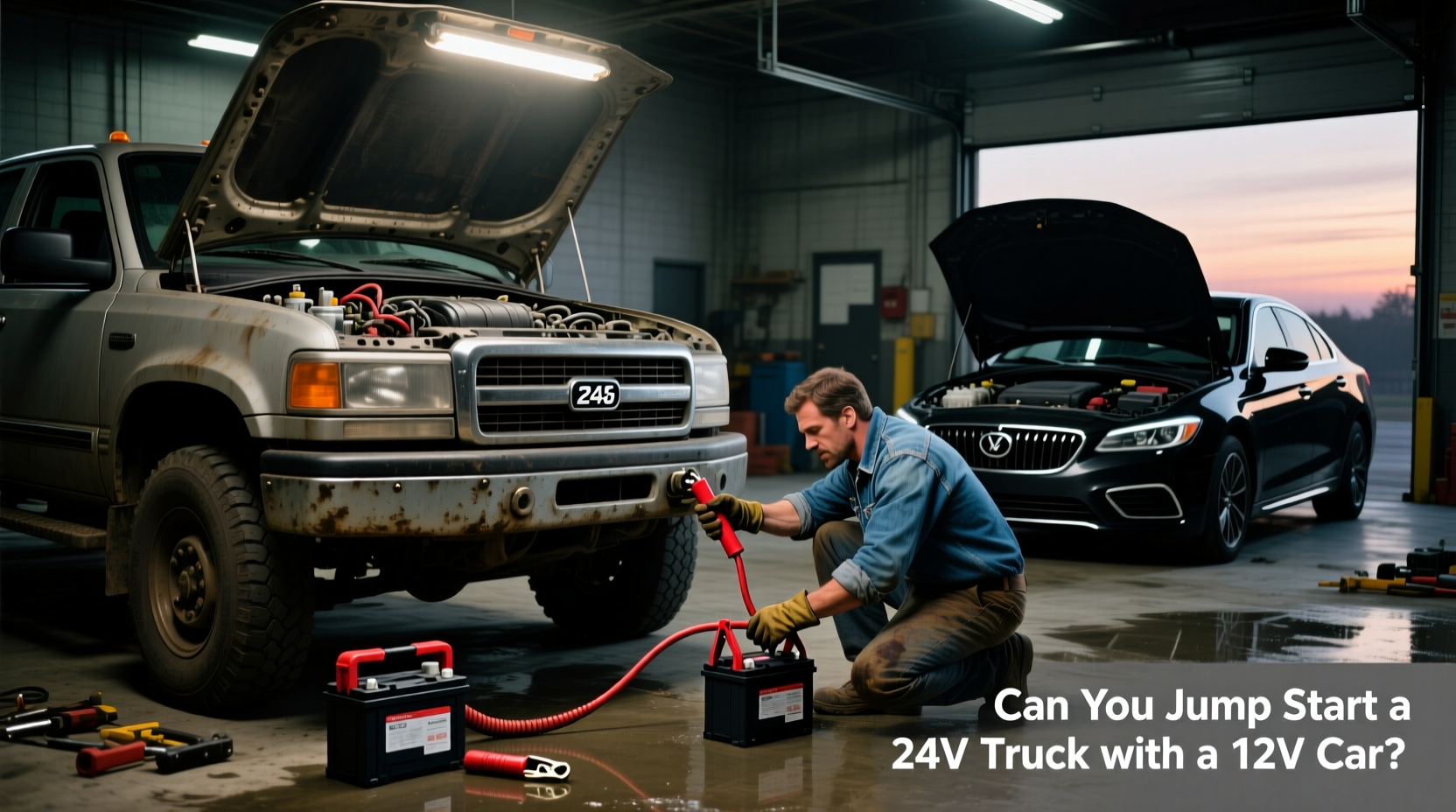 Can You Jump Start a 24V Truck with a 12V Car? How to Do It Safely