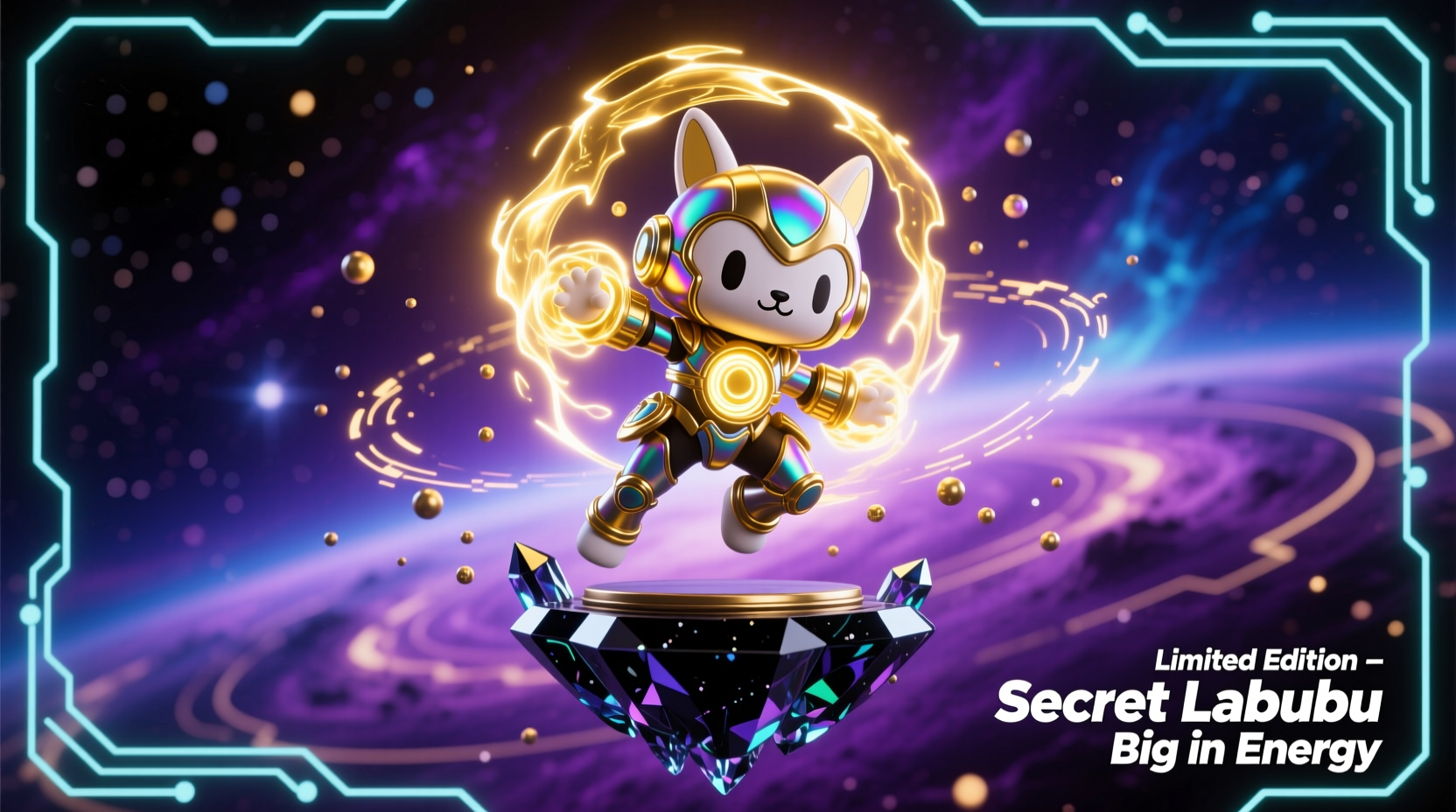 how rare is the secret labubu big into energy