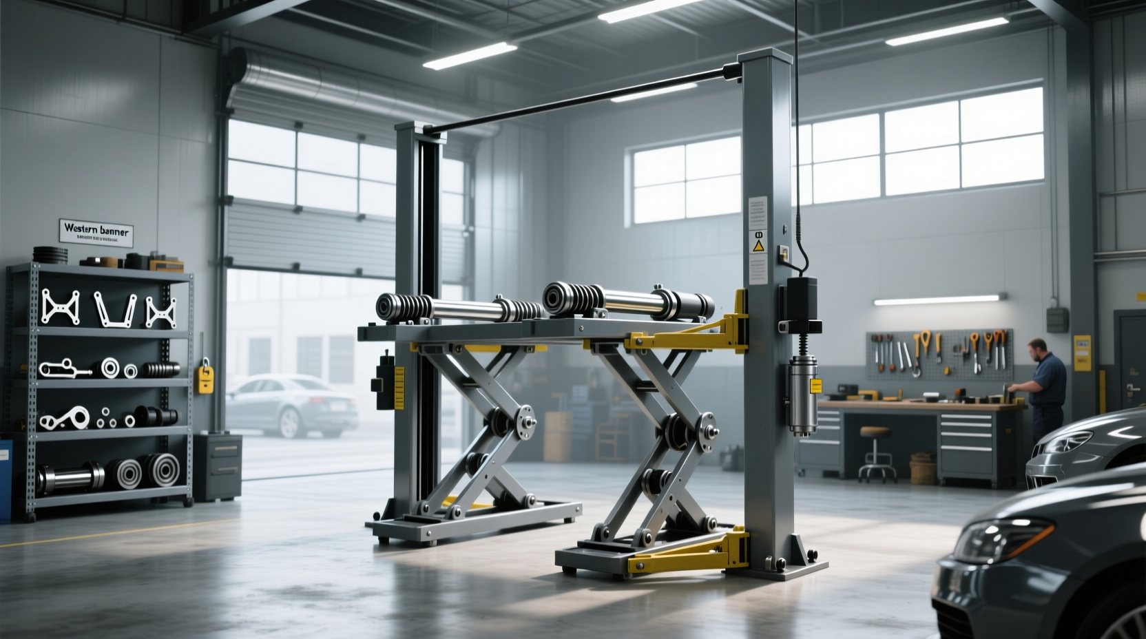 How to choose two post lift spare parts,How much can a 2 post lift lift?