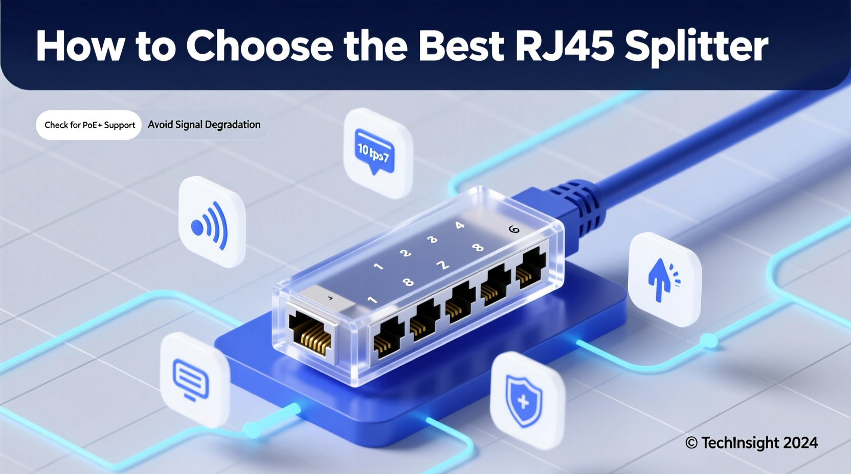How to Choose the Best RJ45 Splitter for Your Network Setup