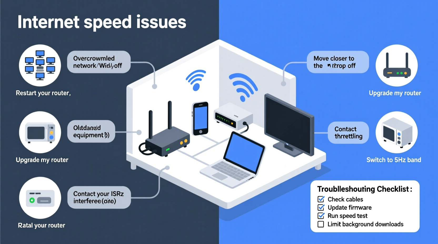 why is my internet so slow reasons how to fix it
