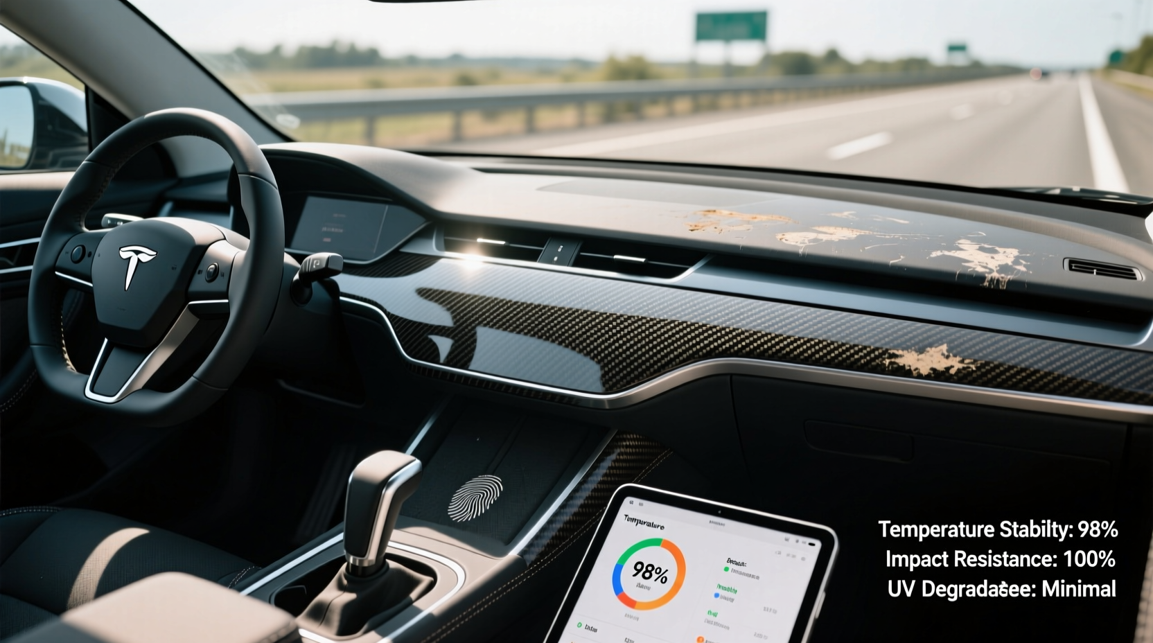 carbon interior road trip test