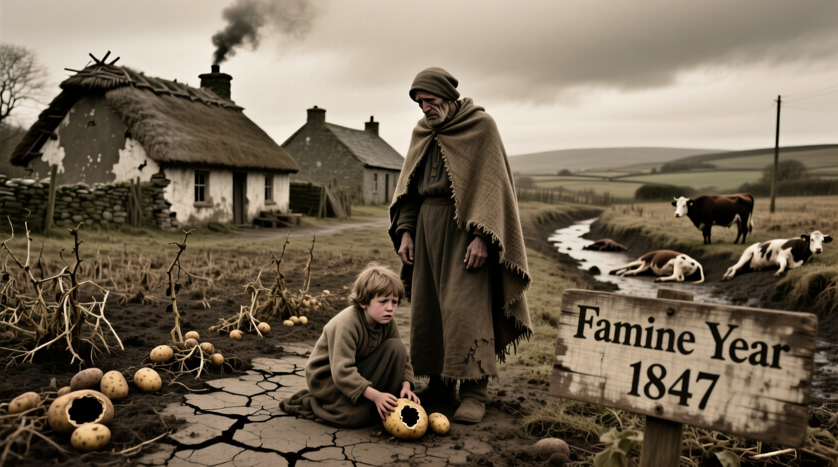 Irish Potato Famine Years: 1845-1852 Explained