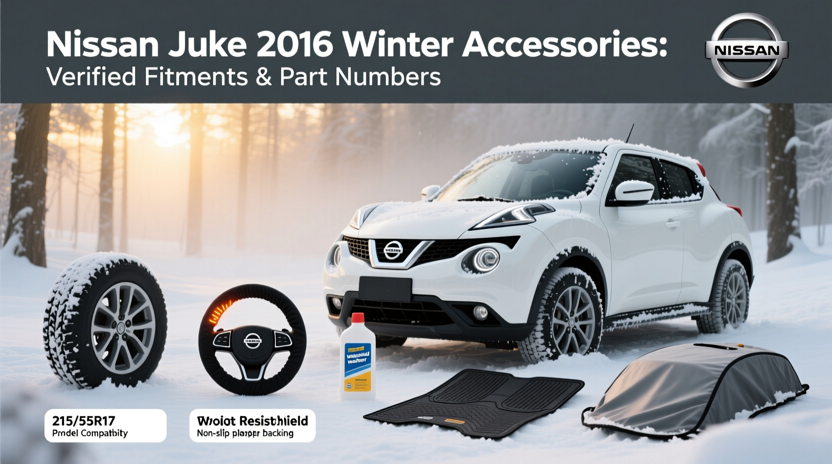 nissan juke 2016 winter accessories