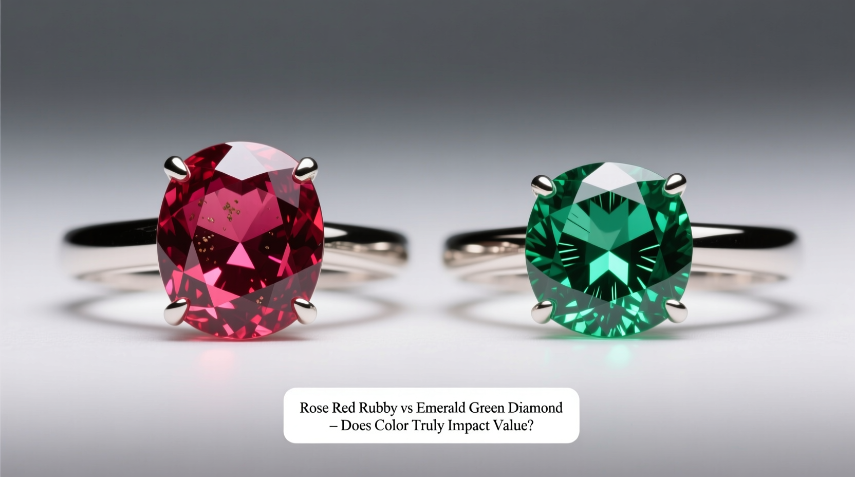 rose red vs green emeralds does the color really change the price