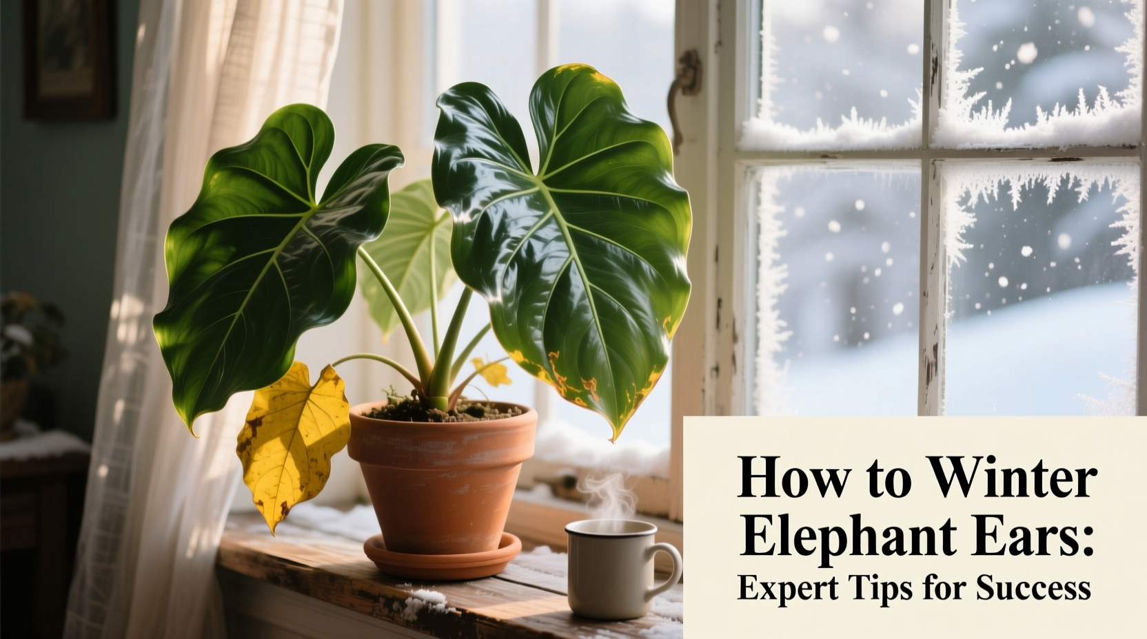 How to Winter Elephant Ears: Expert Tips for Success