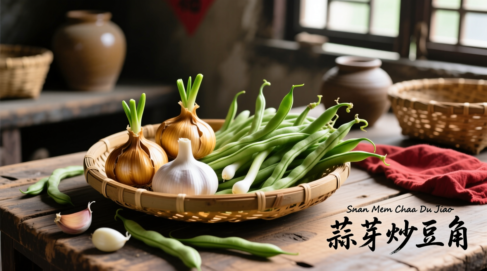 Authentic Chinese Garlic String Beans Recipe in 15 Minutes