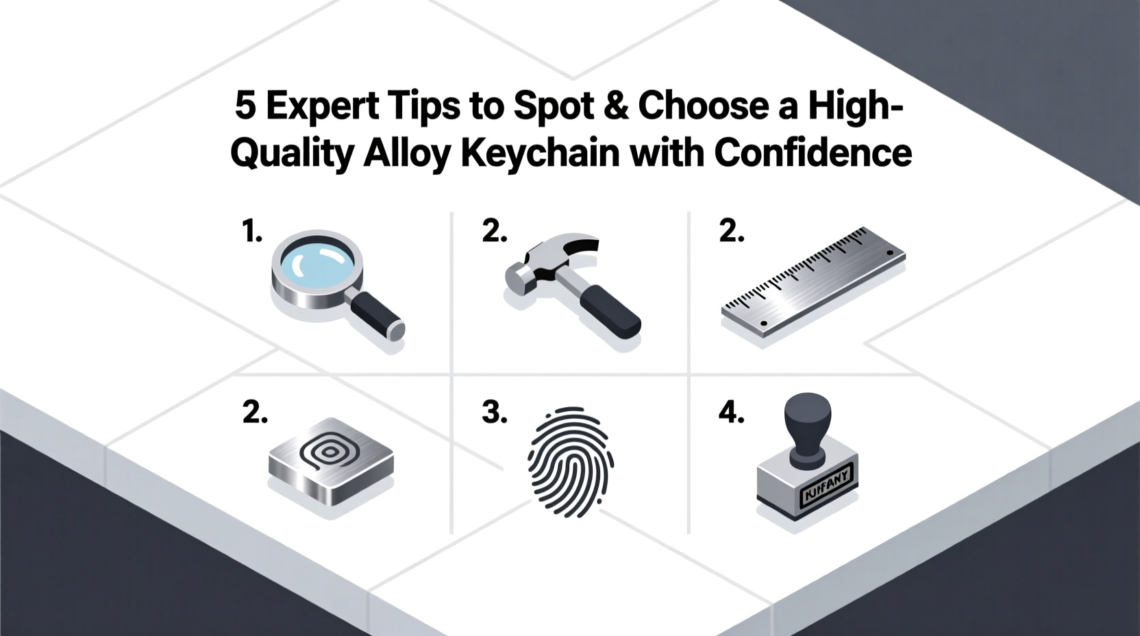 5 expert tips to spot and choose a high quality alloy keychain with confidence