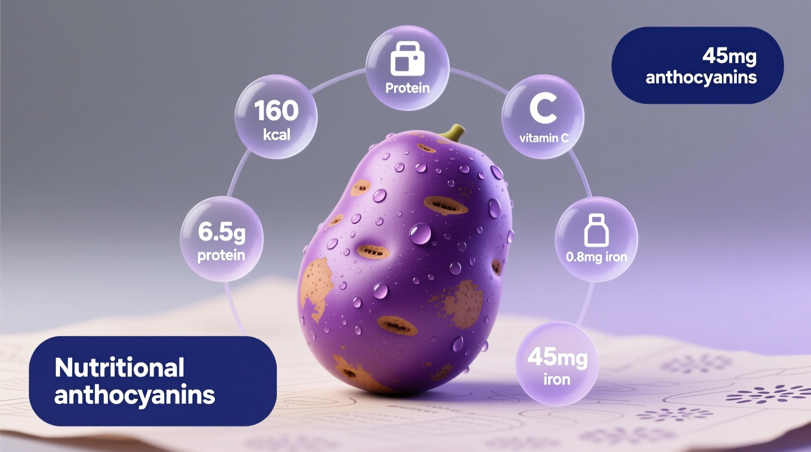Purple Potato Nutrition Facts: Complete Data & Benefits