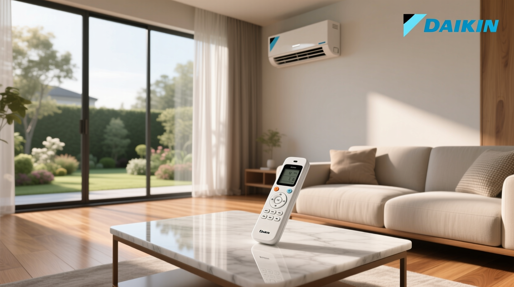 daikin remote guide symbols, setup troubleshooting