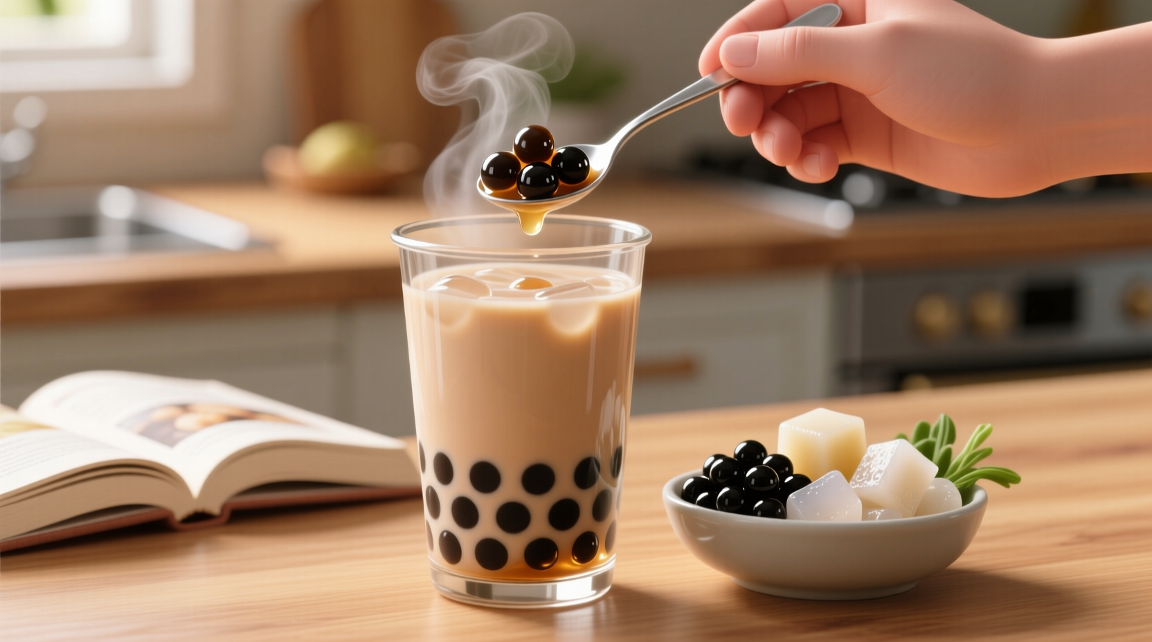 how to replace the tapioca balls in bubble tea