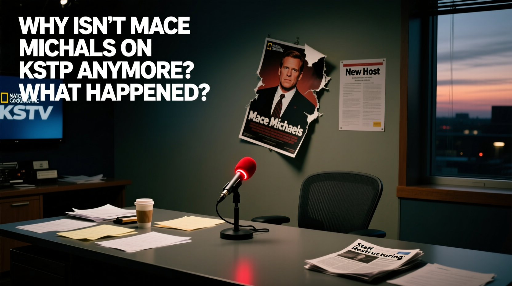 why isnt mace michaels on kstp anymore what happened