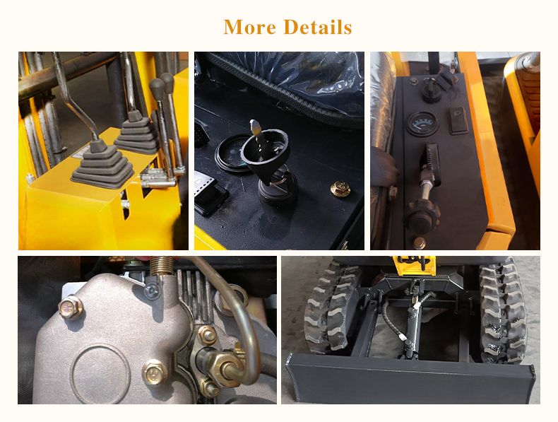 Factory Price HH10 1ton mini excavator 8.6kw mini digger for sale