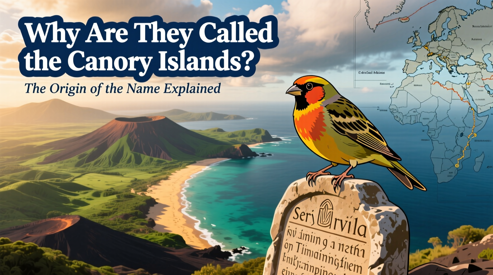 why are they called the canary islands name origin explained