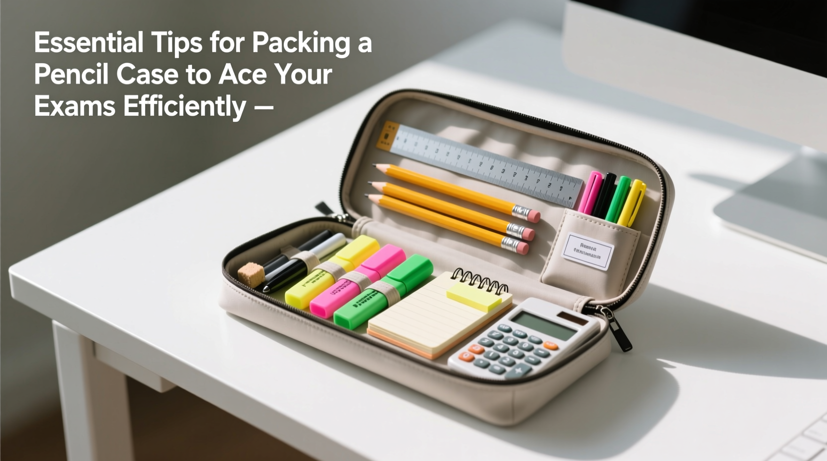 essential tips for packing a pencil case to ace your exams efficiently