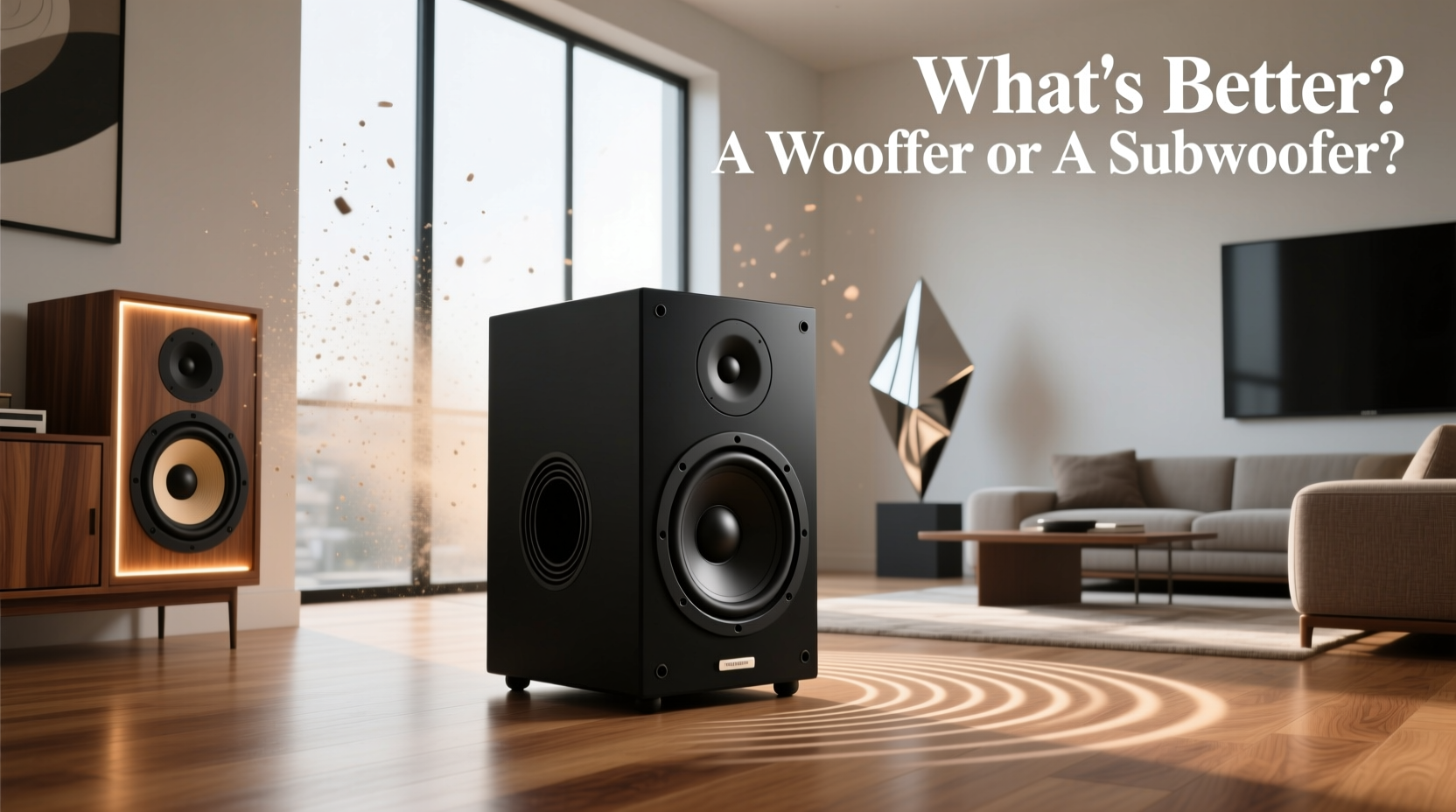 Subwoofer vs Woofer Guide: How to Choose the Right Bass