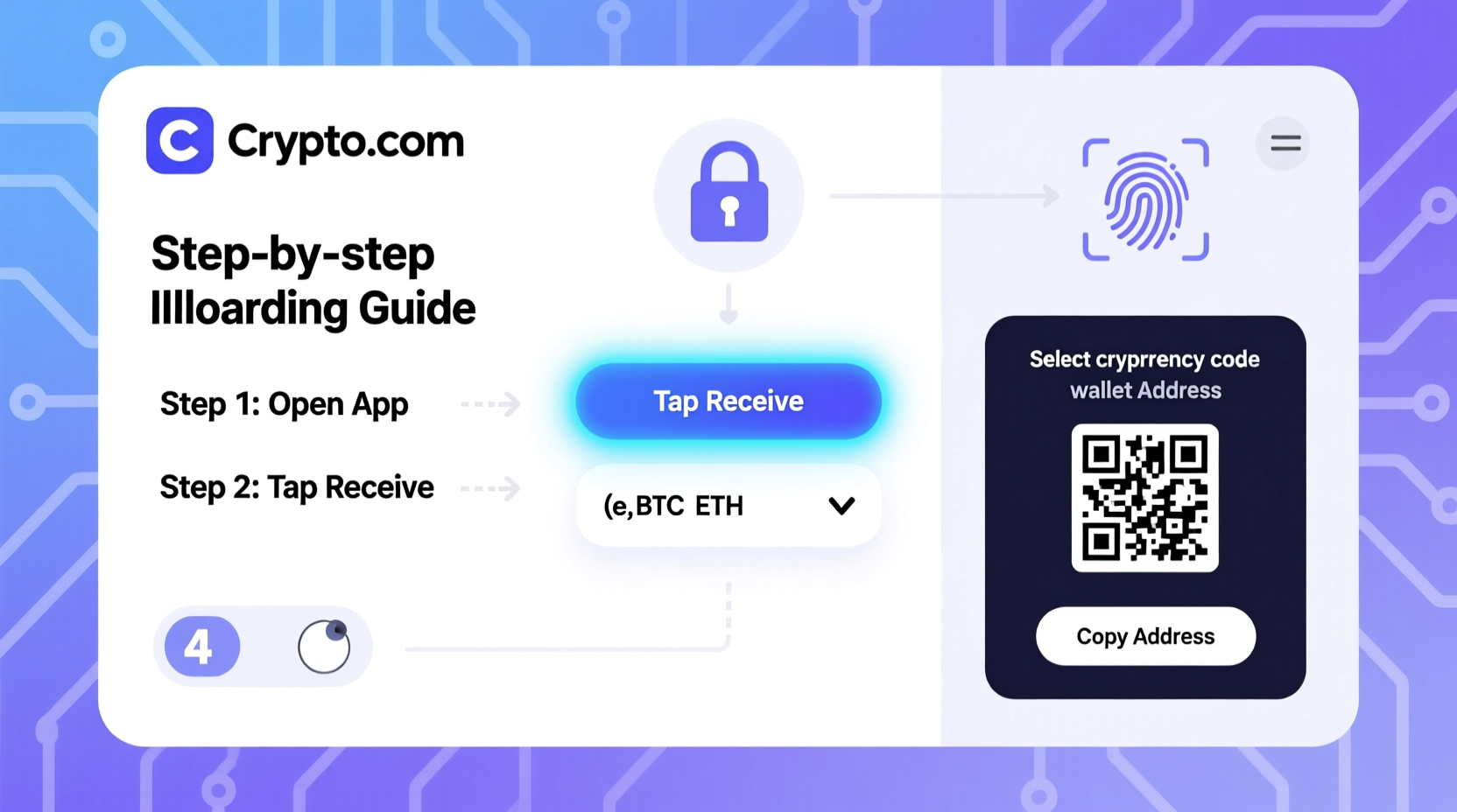 A Step By Step Guide To Receiving Cryptocurrency On Crypto.com Easily And  Securely