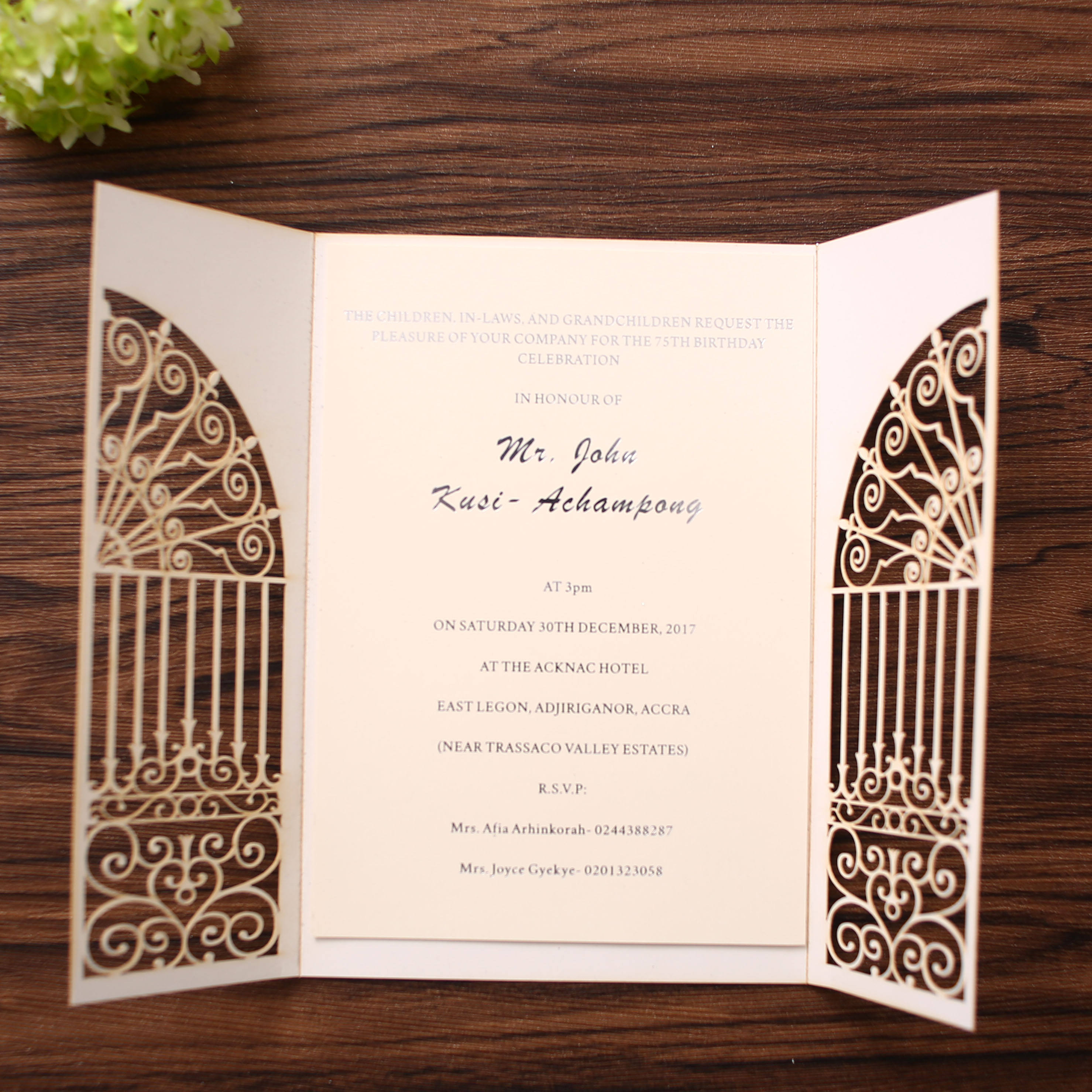 wording for christmas party invite