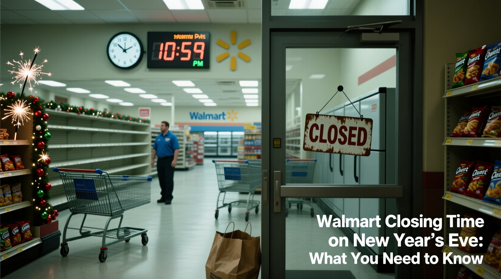 what time does walmart close on new year eve