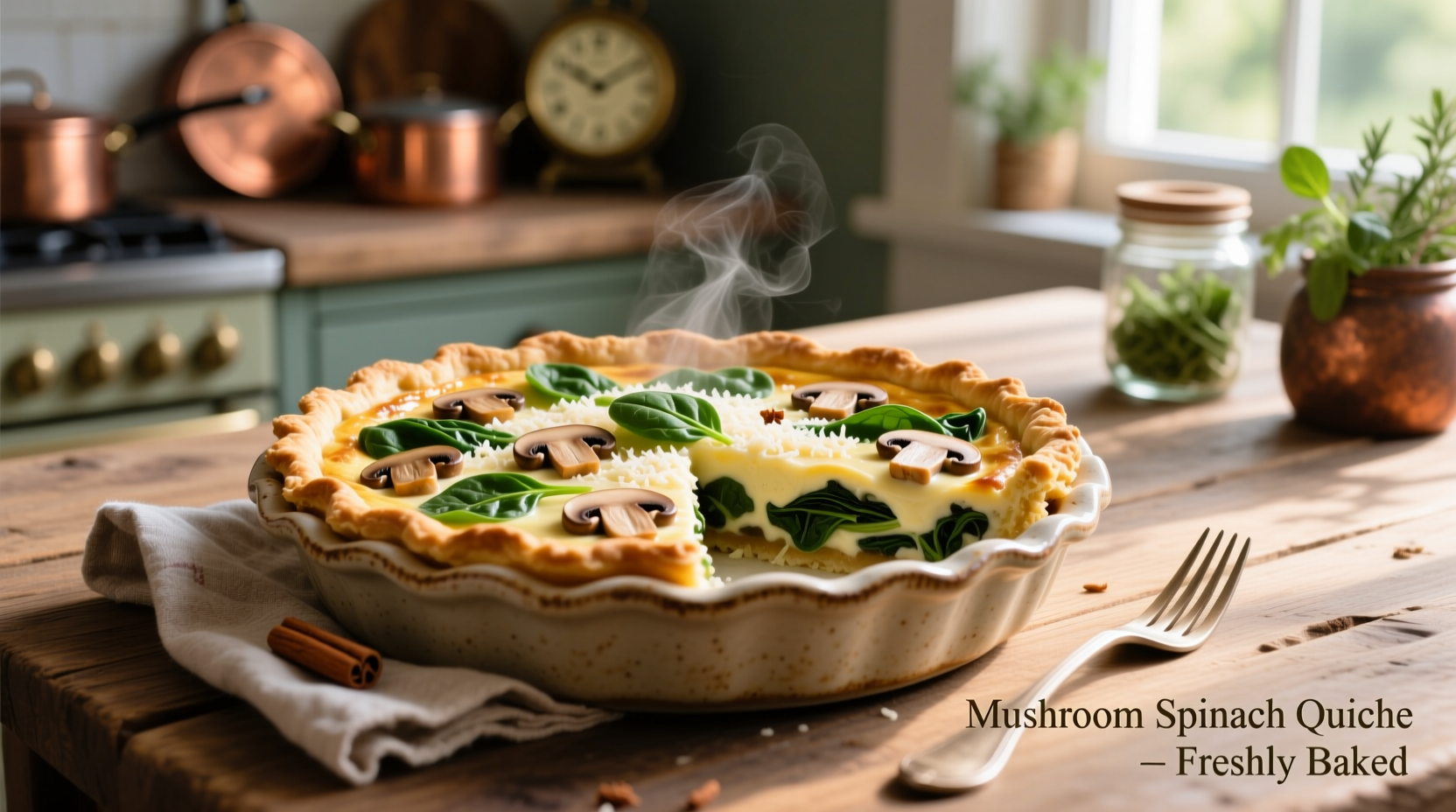 Perfect Mushroom Spinach Quiche Recipe: Foolproof Guide
