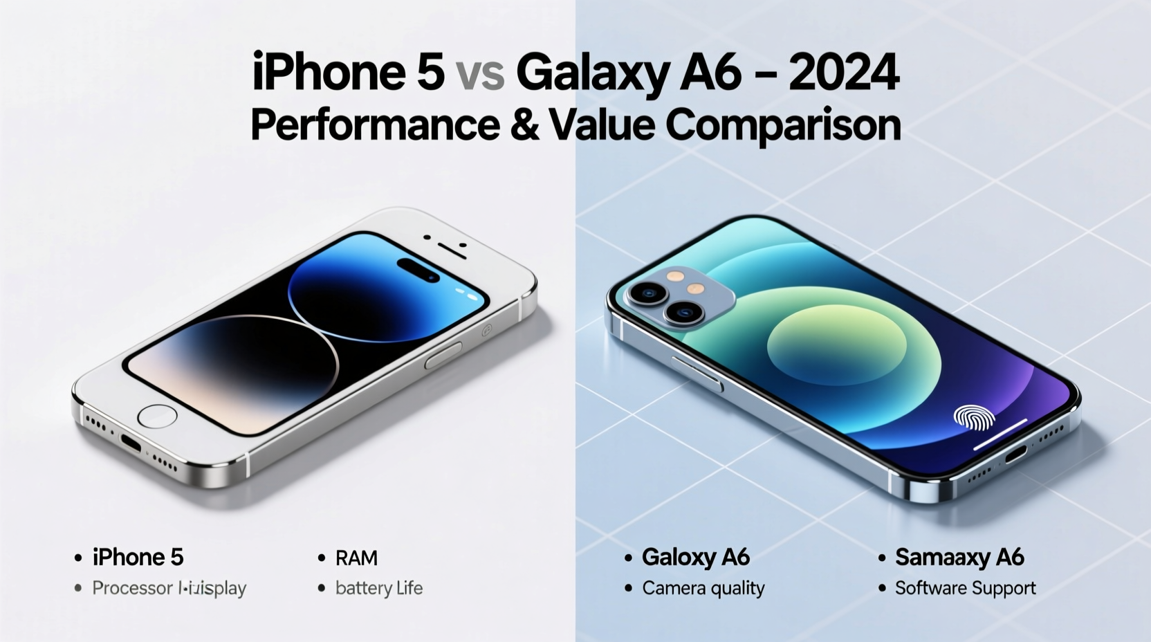 is the iphone 5 still worth it or is the galaxy a6 a better buy in current year