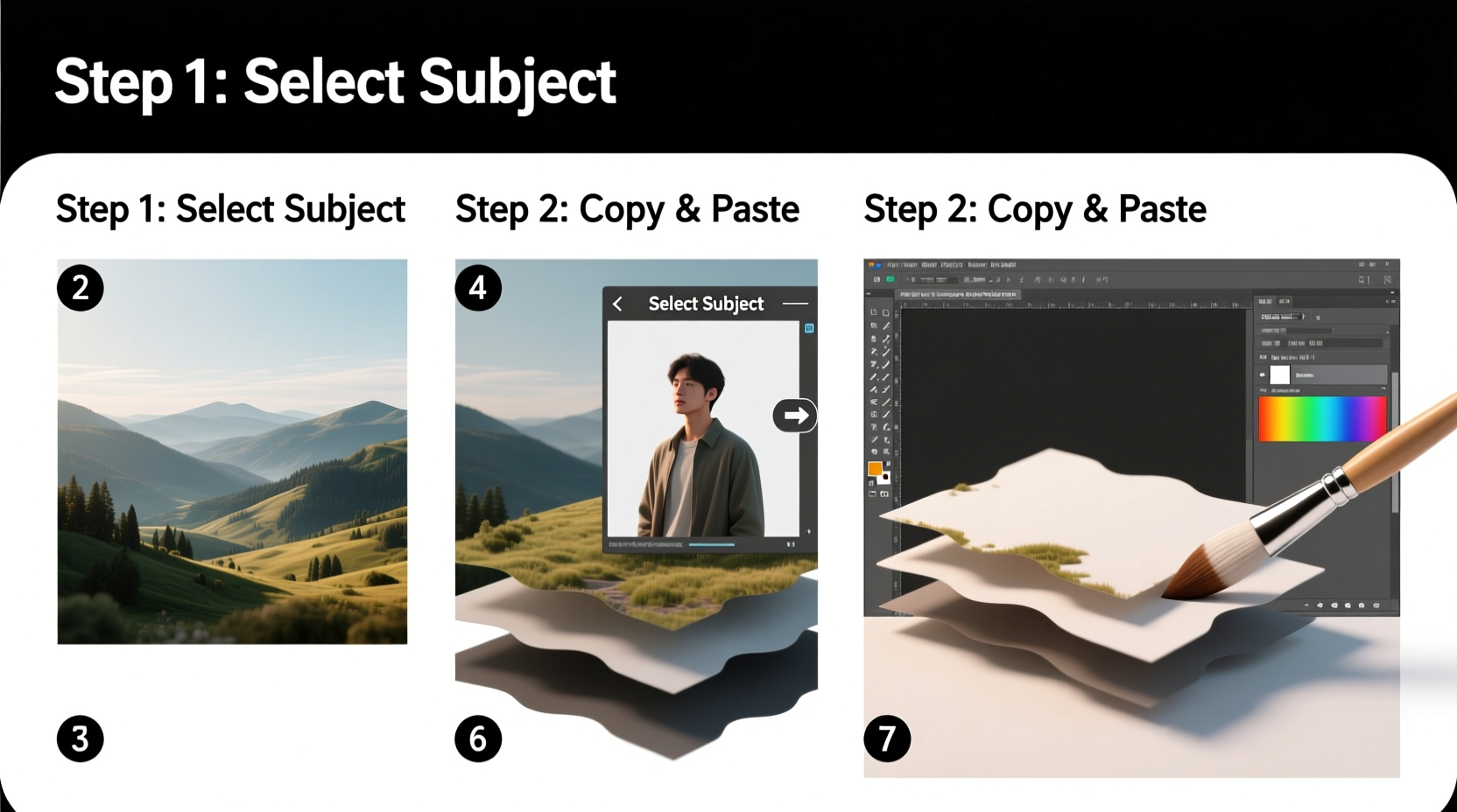 a step by step guide to combining images seamlessly in photoshop