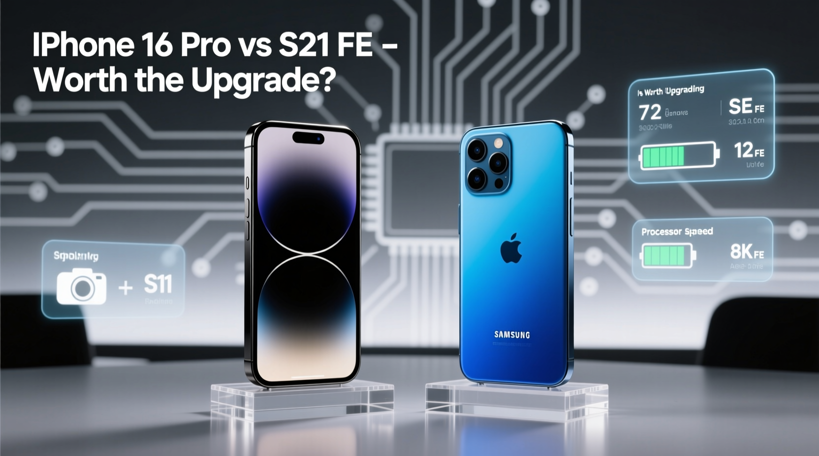 iphone 16 pro vs s21 fe is it worth upgrading from samsung