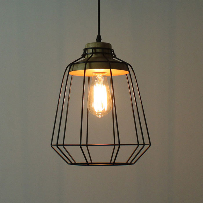 Simple Art Design Loft Hanging Lighting E26 E27 Wood Pendant Lamp