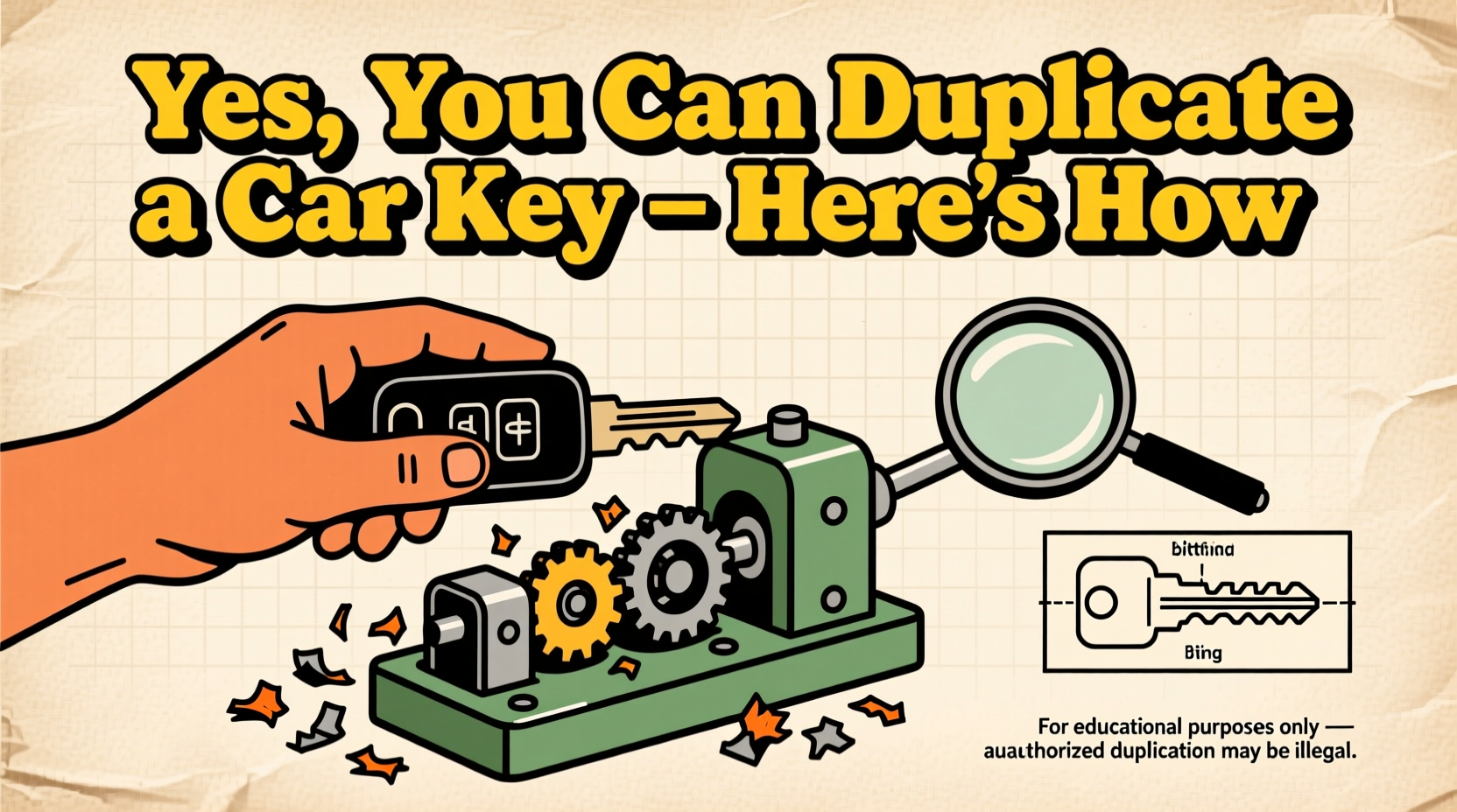 can you duplicate a car key