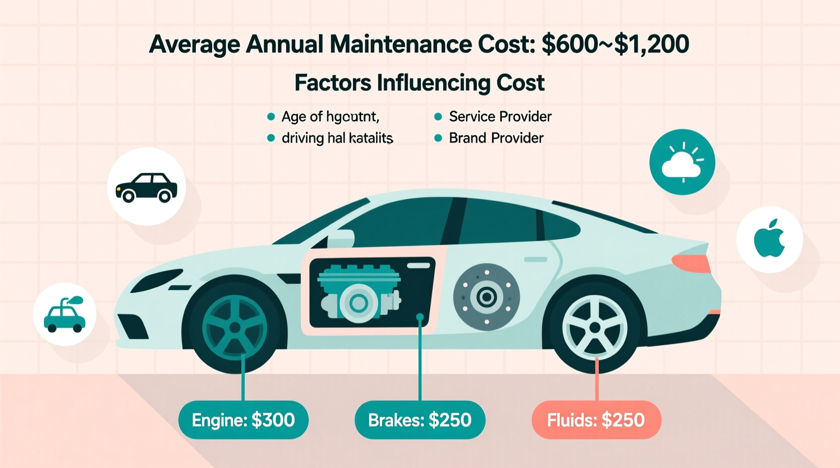 how much is a car maintenance