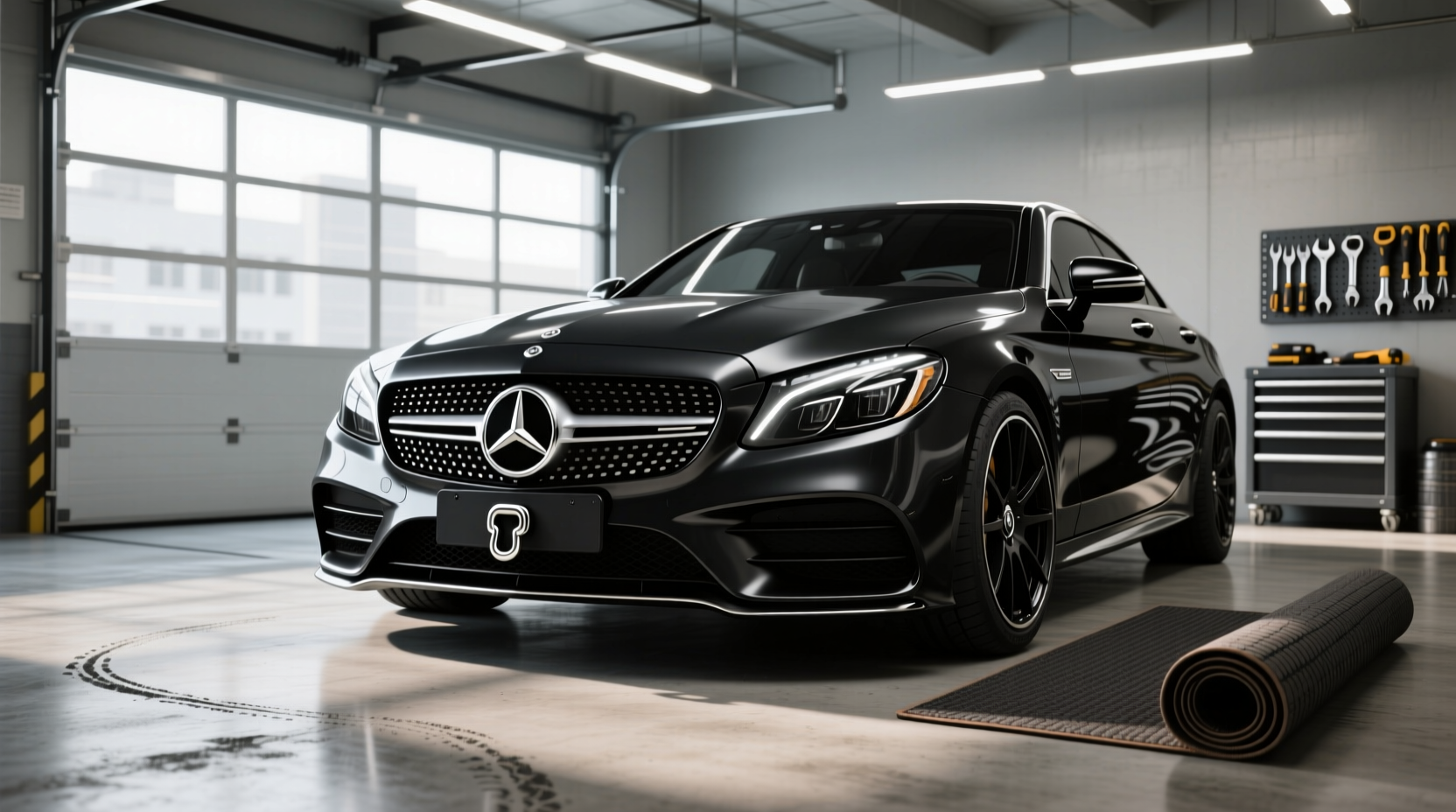 What Is a Mercedes Benz Tow Hook Cover and How to Replace It?