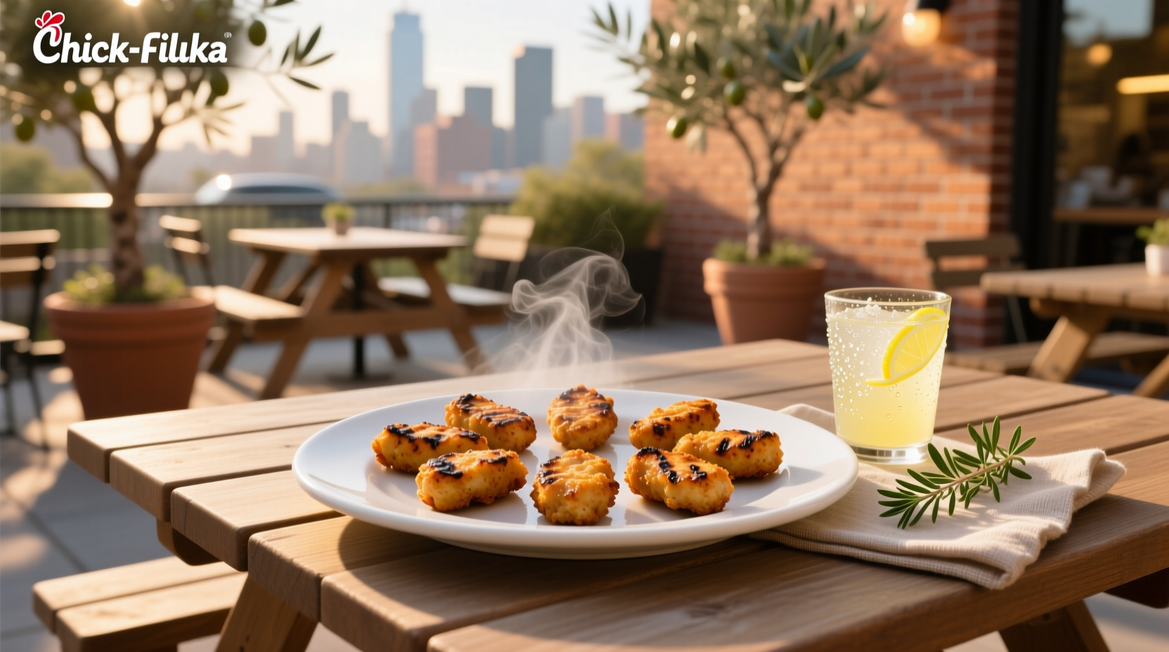 8 piece grilled nuggets at chick fil a calories macros