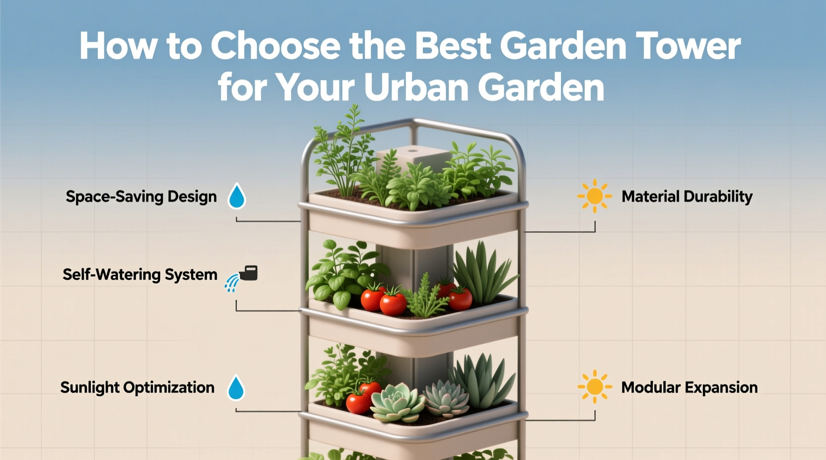 Greenstalk Vertical Planters For Space-Saving Urban Gardens 