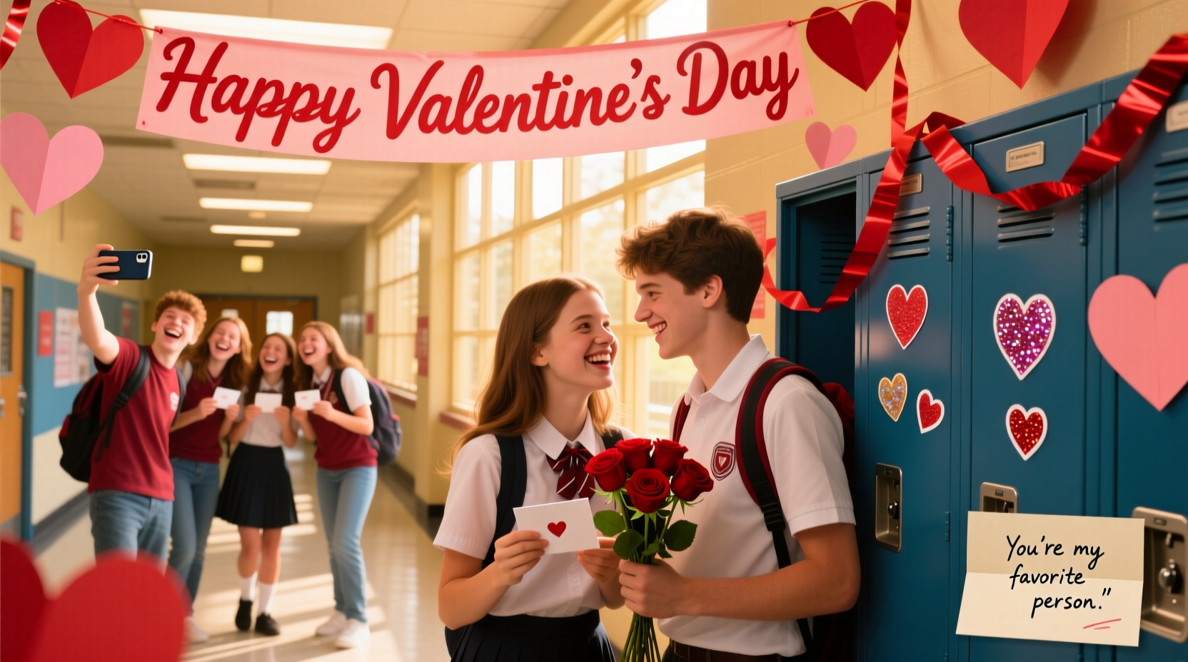 how to celebrate valentines day in highschool