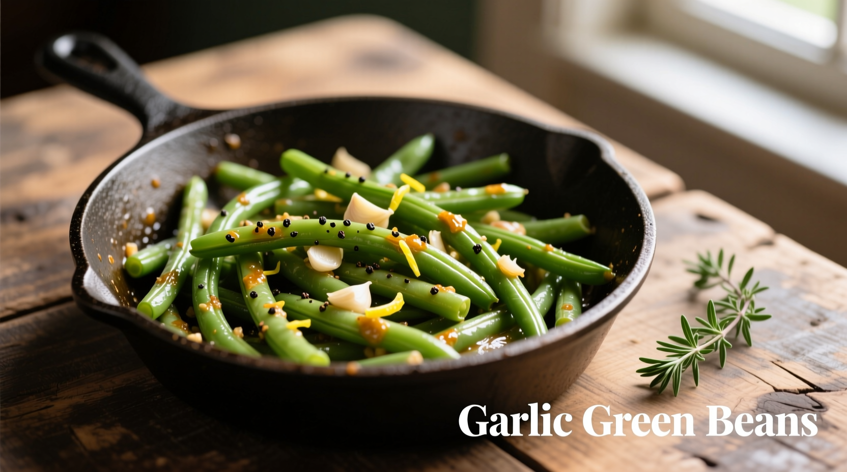 Perfect Buttery Garlic Green Beans Recipe in 20 Minutes