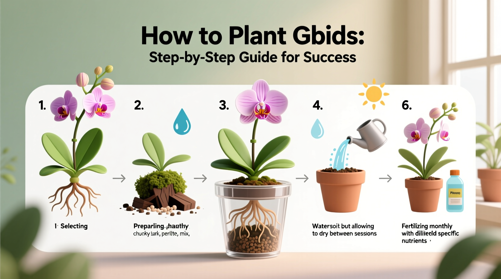 How to Plant Orchids: Step-by-Step Guide for Success