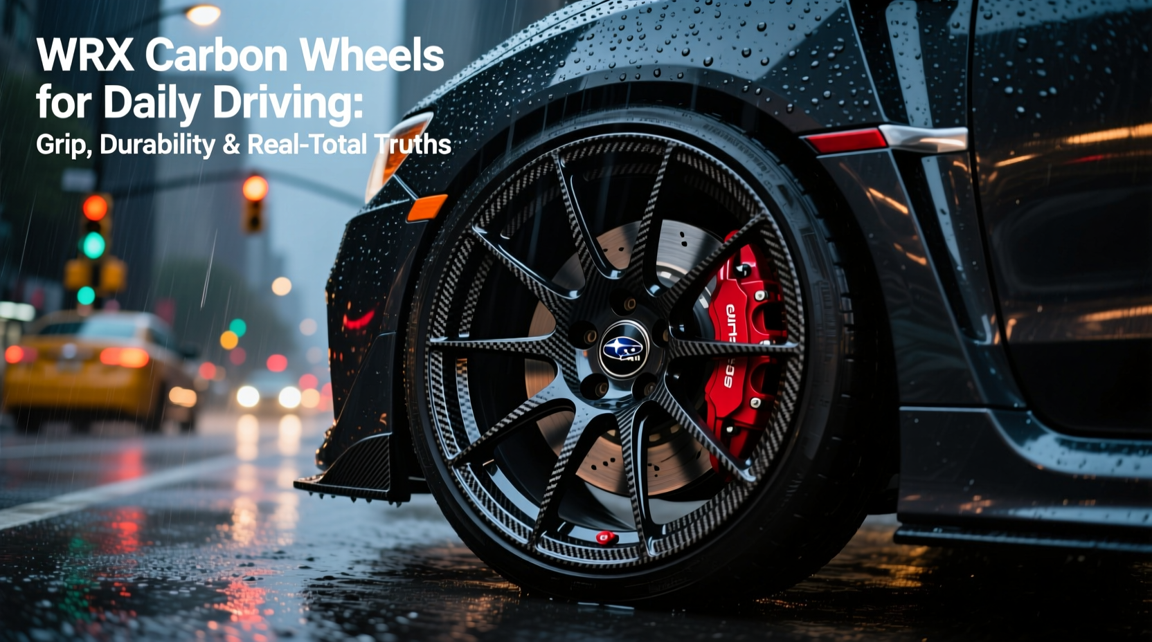 wrx carbon wheel daily grip