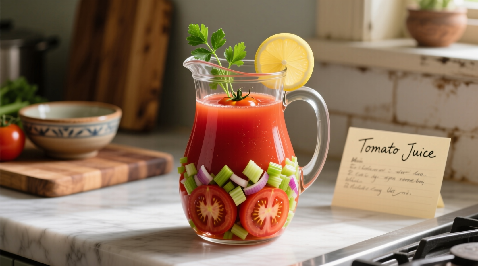 Perfect Homemade Tomato Juice Recipe in 15 Minutes