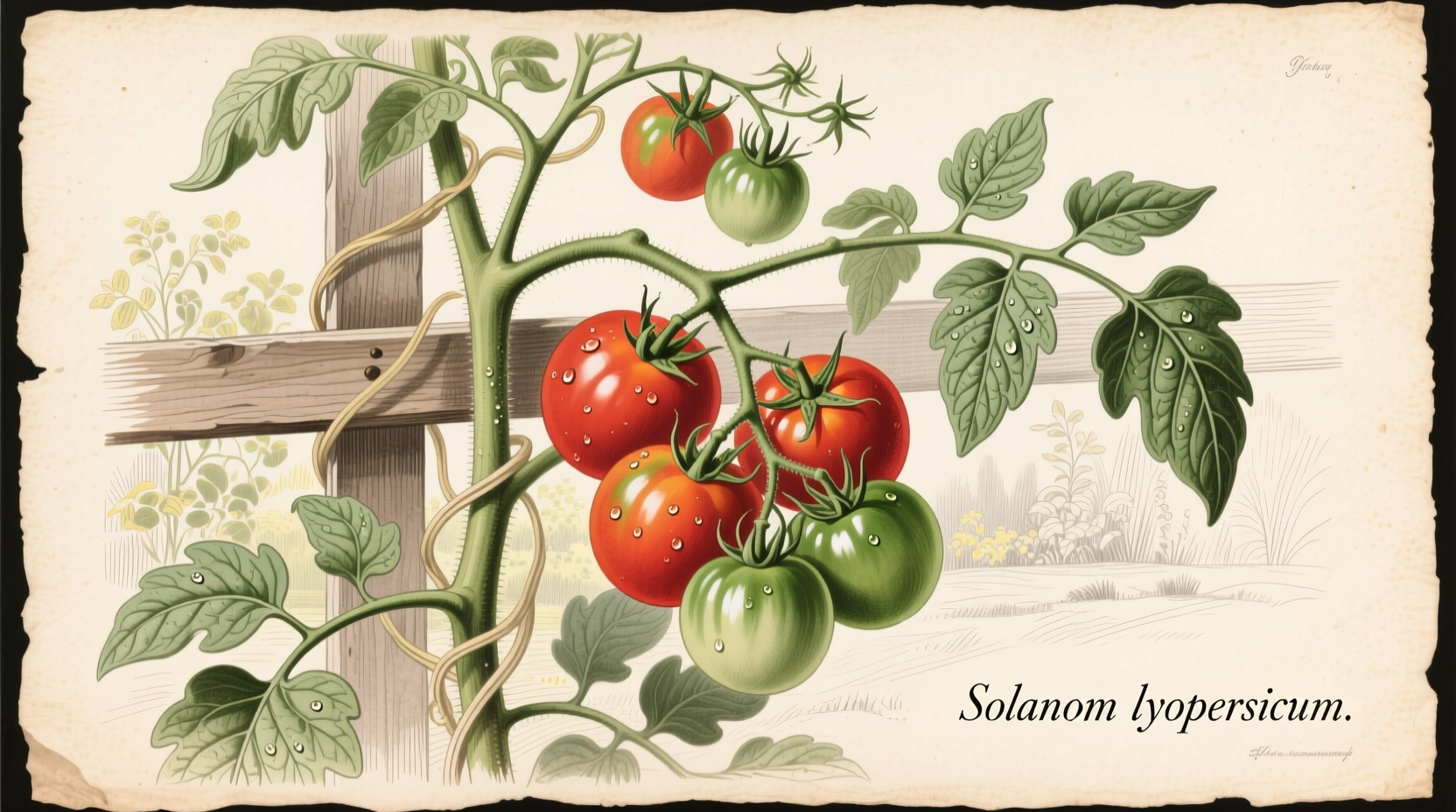 tomato vine