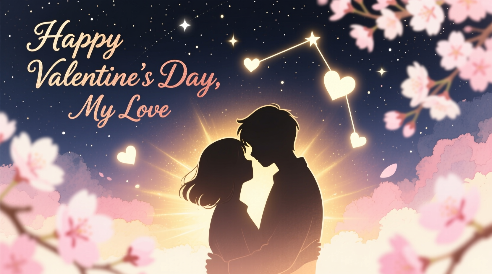 a happy valentines day message to my love