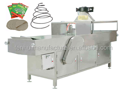 Automatic mosquito repellent making machine/Smoke Free mosquito coil punch machine/mosquito coil making machine