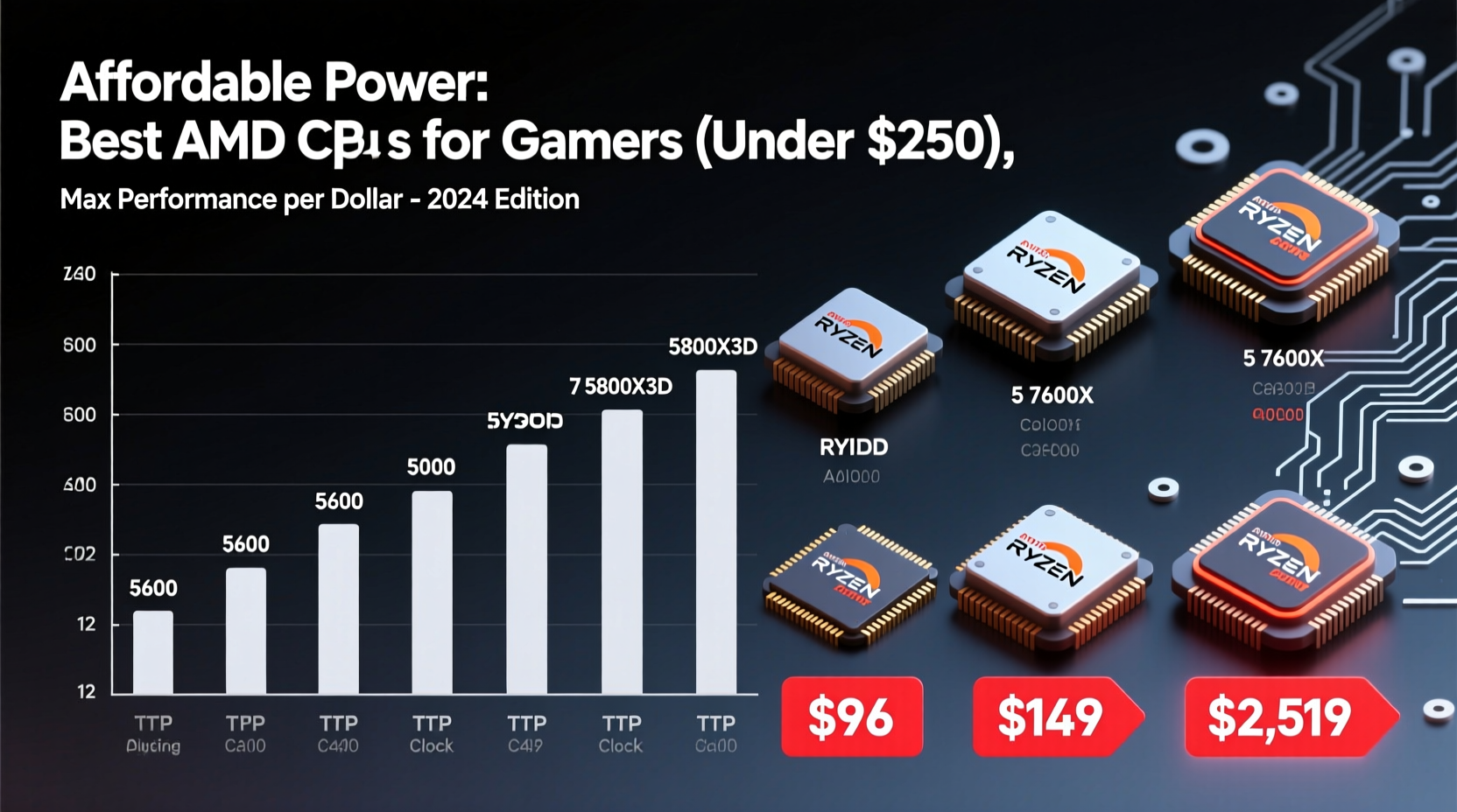 affordable choices for the best amd for gaming with prices from 96 to 2519